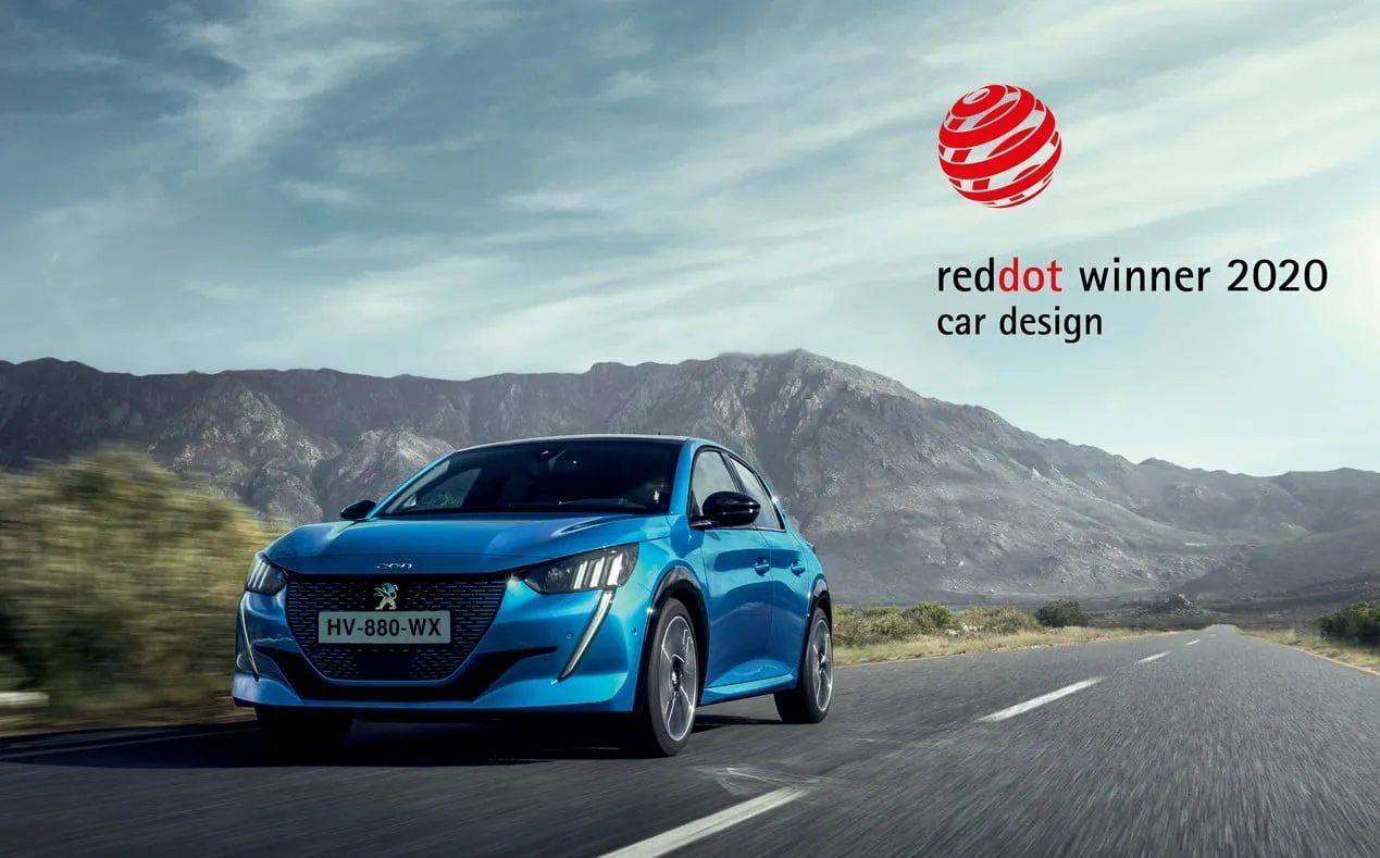 il red dot award 2020 a peugeot 208 1