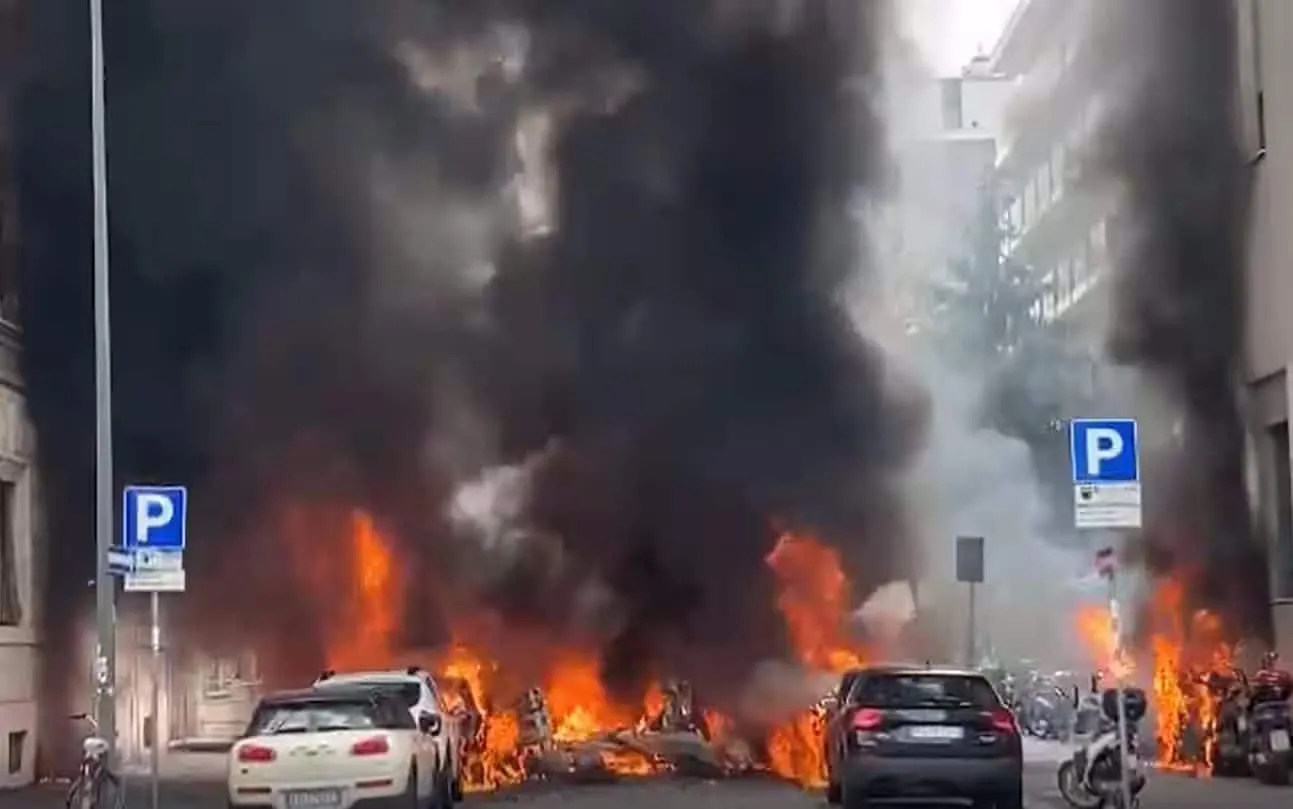 incendio milano