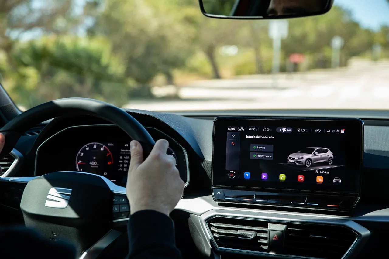 infotainment seat leon 2020