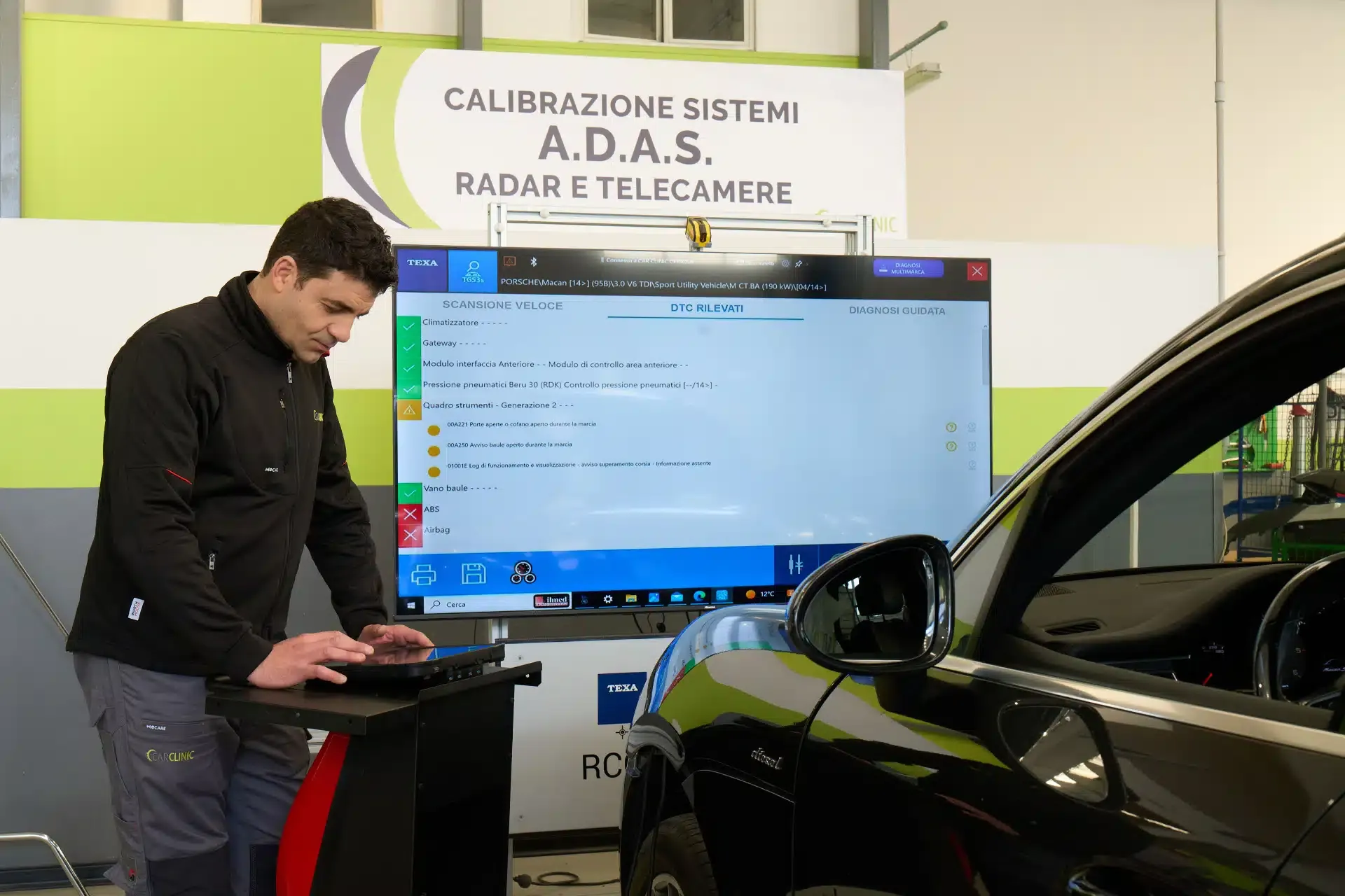 intervento in car clinic