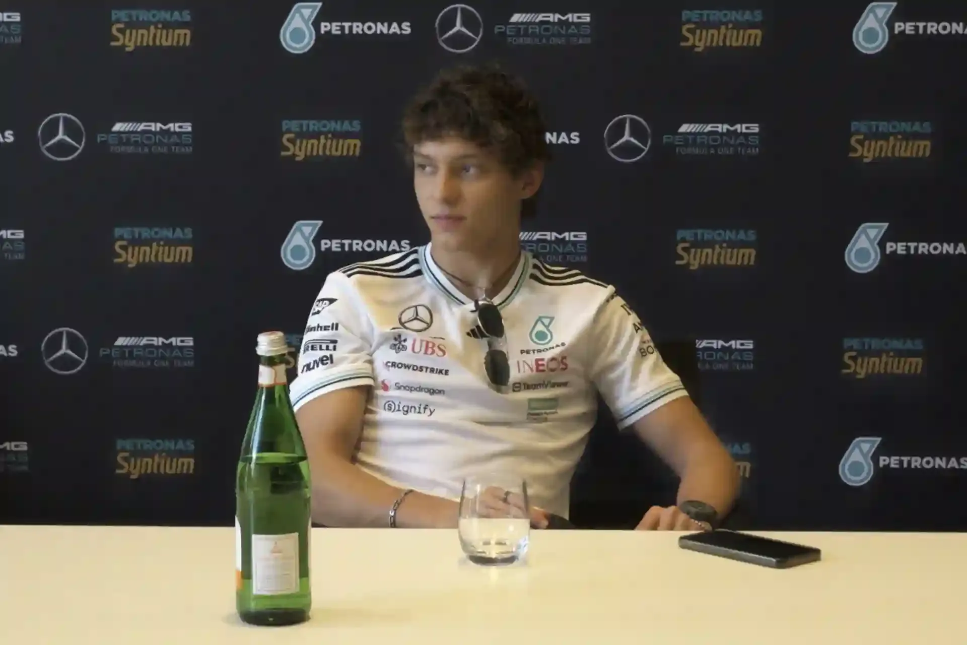 intervista kimi antonelli petronas 2025