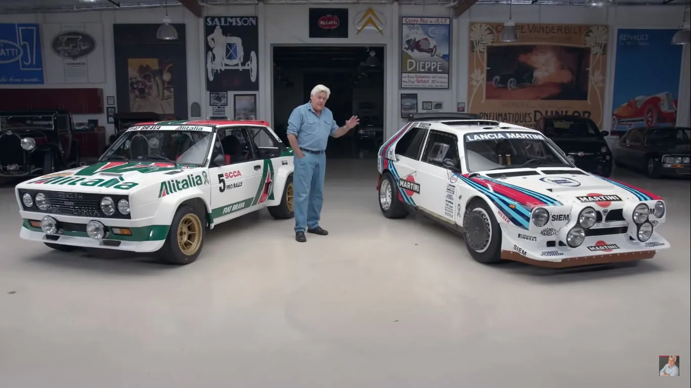 jay leno lancia delta s4