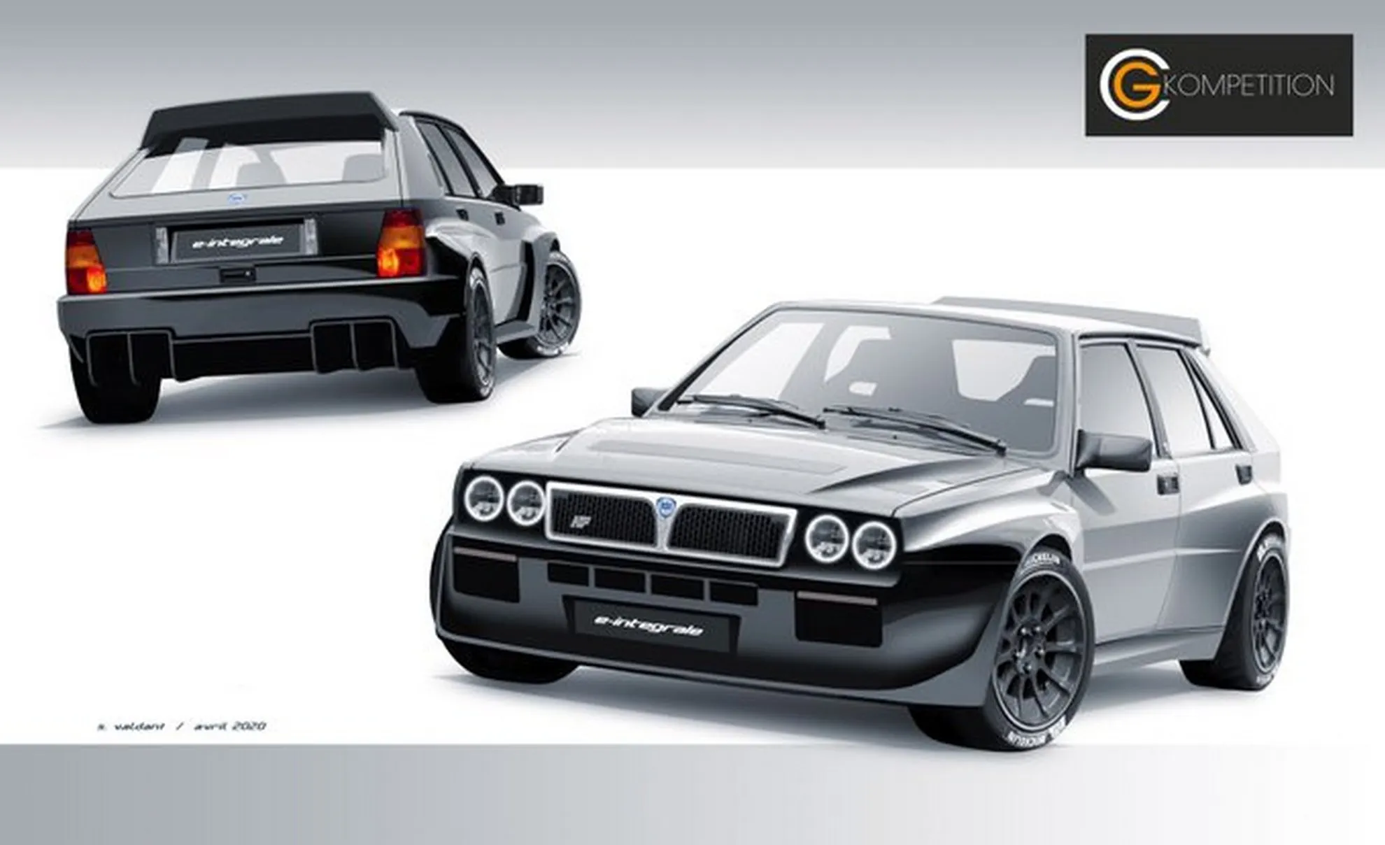 lancia delta integrale elettrica