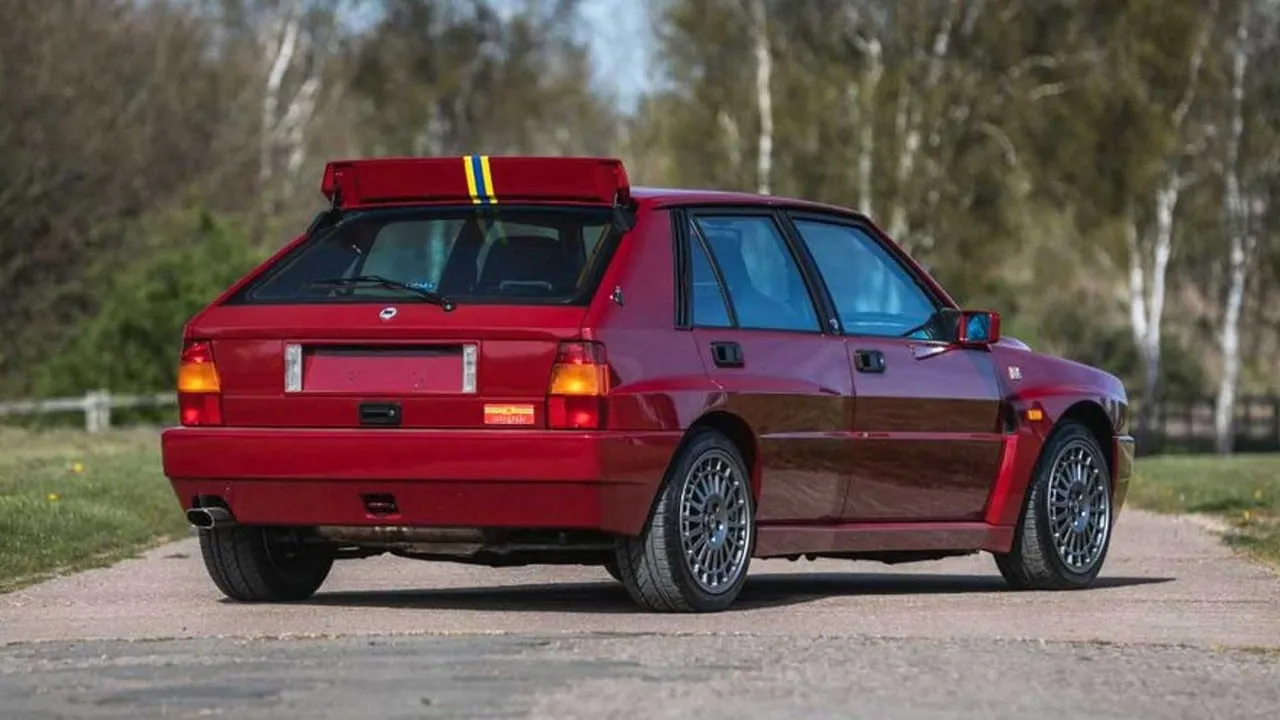 lancia delta integrale fase 2 rear