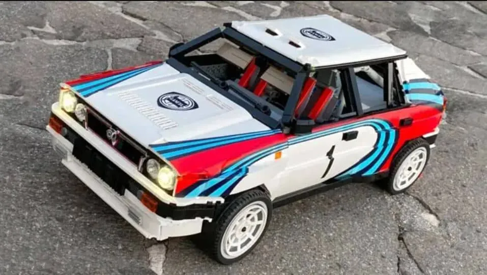 lancia delta integrale lego