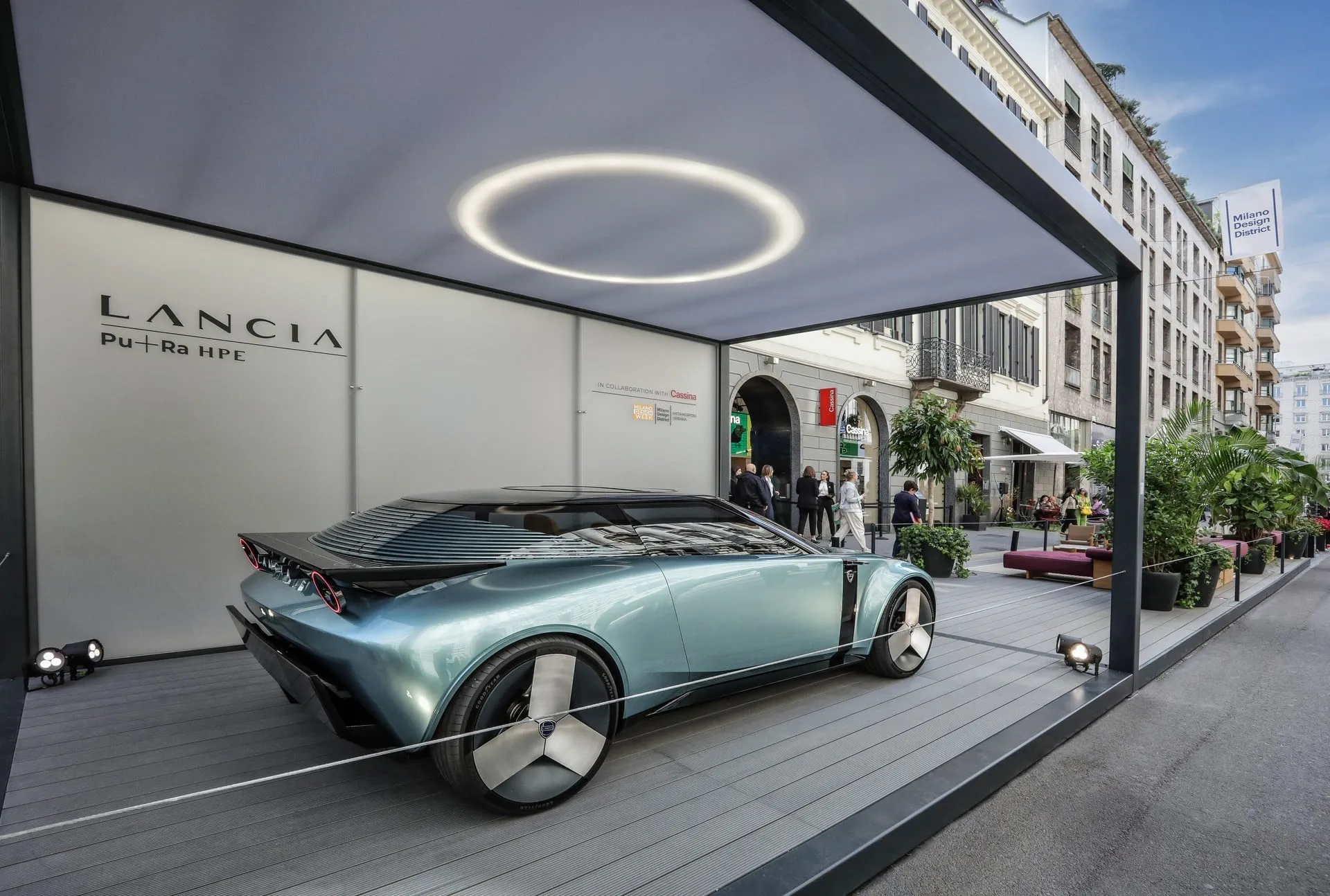 lancia pura hpe milan design week