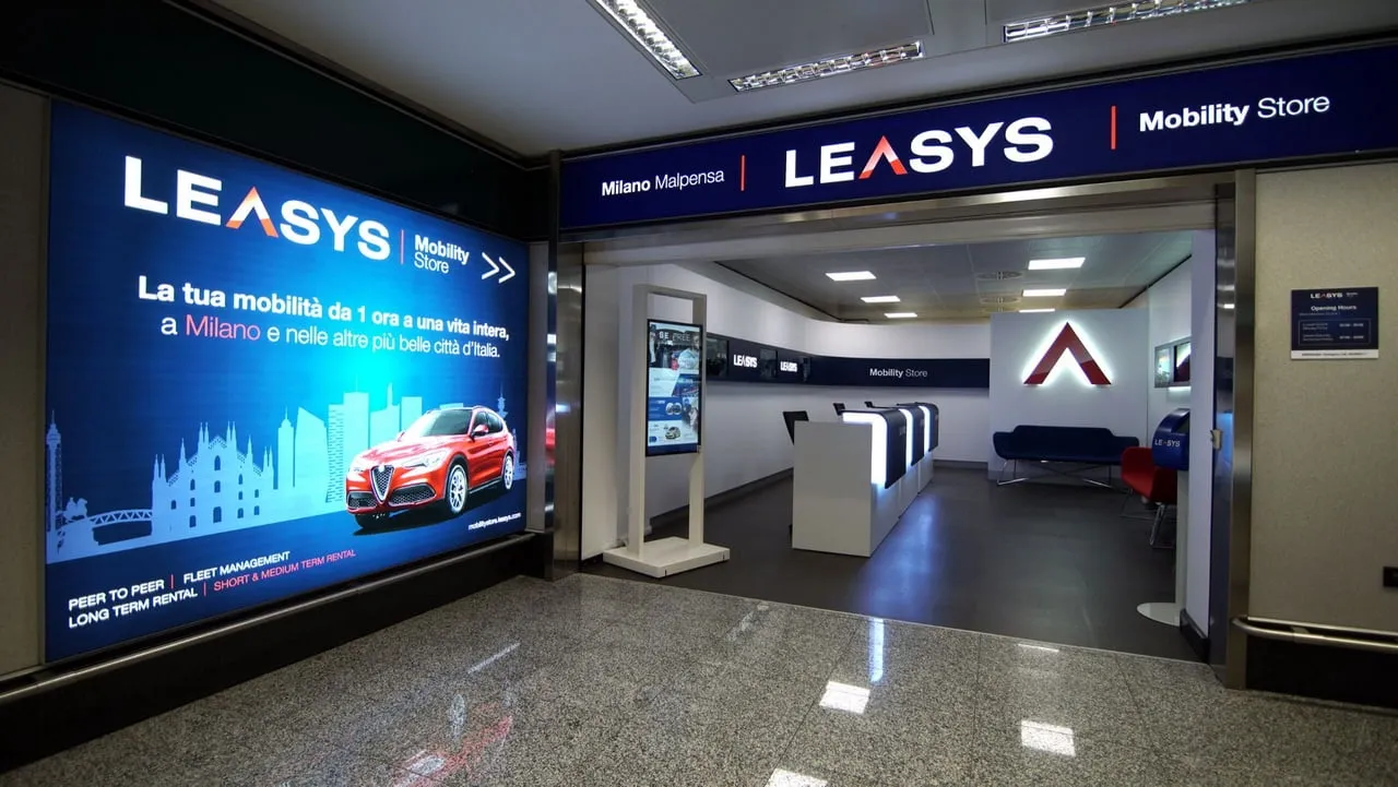 leasys mobility store malpensa 2