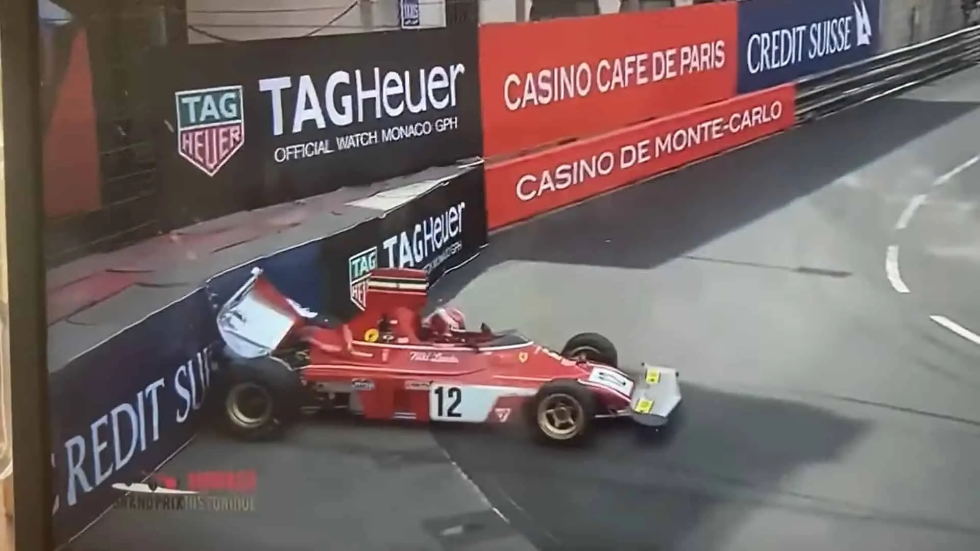 leclerc crash ferrari lauda