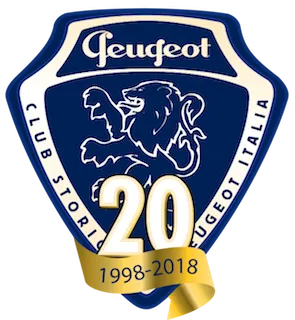 logo 20 anni club peugeot