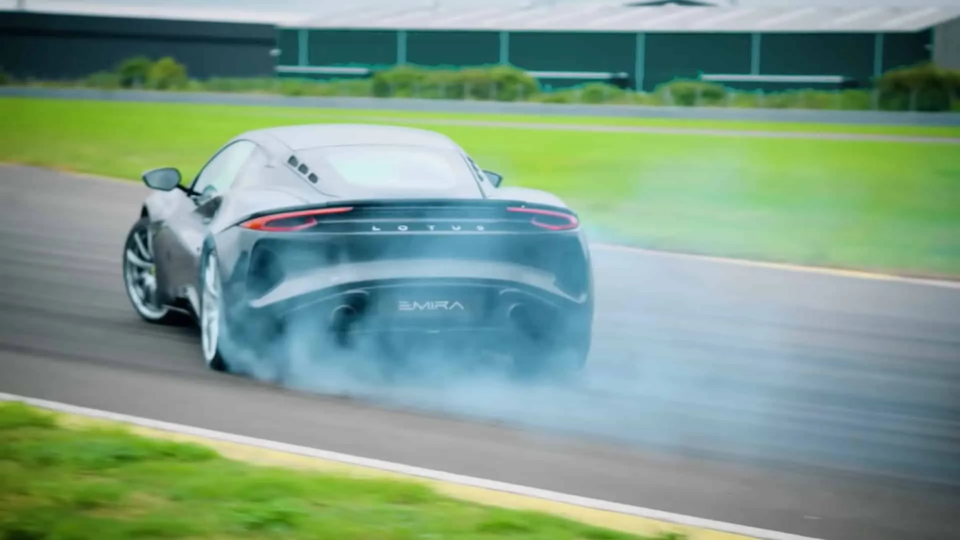 lotus emira on track