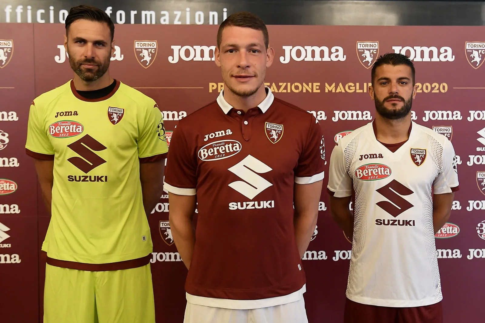 maglie torino 2020 joma suzuki