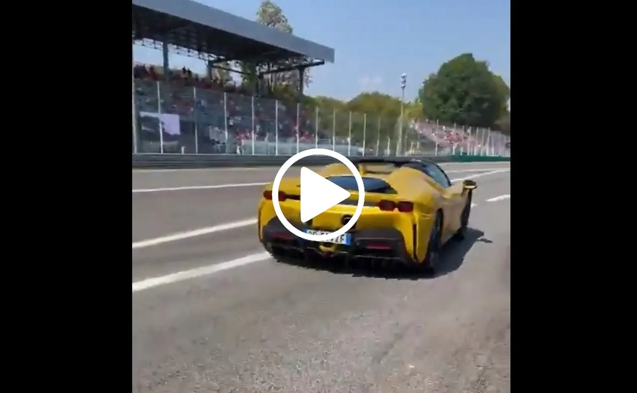 marcell jacobs ferrari sf90 spider