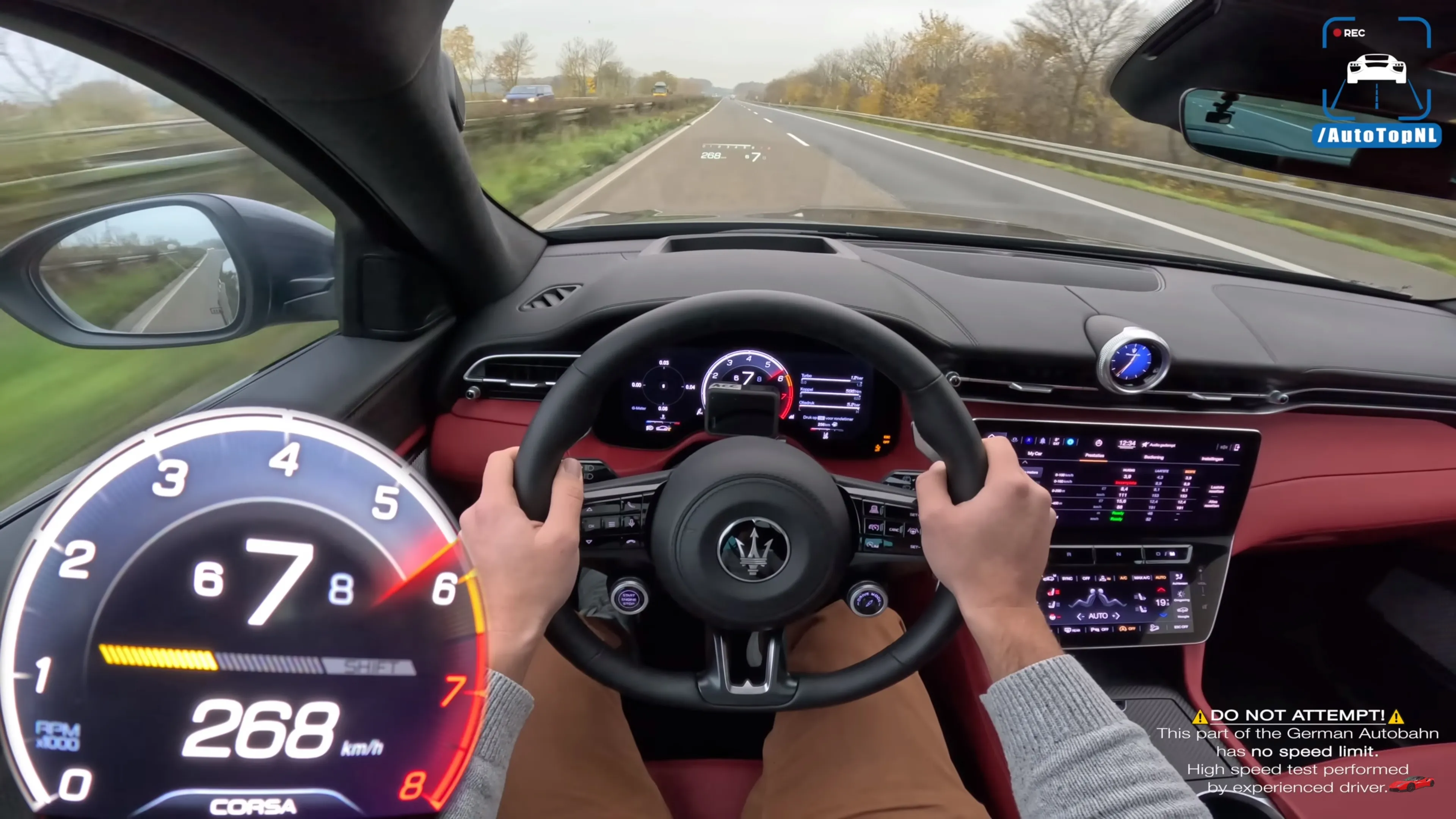 maserati grecale trofeo max speed