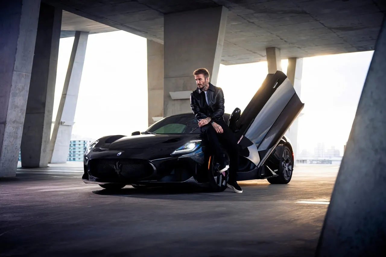 maserati mc20 david beckham