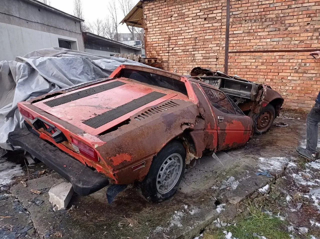 maserati merak rear