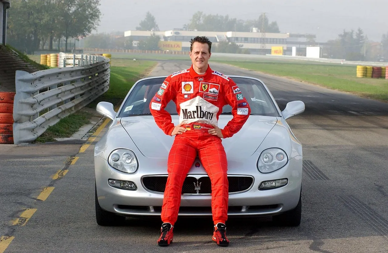maserati spyder michael schumacher