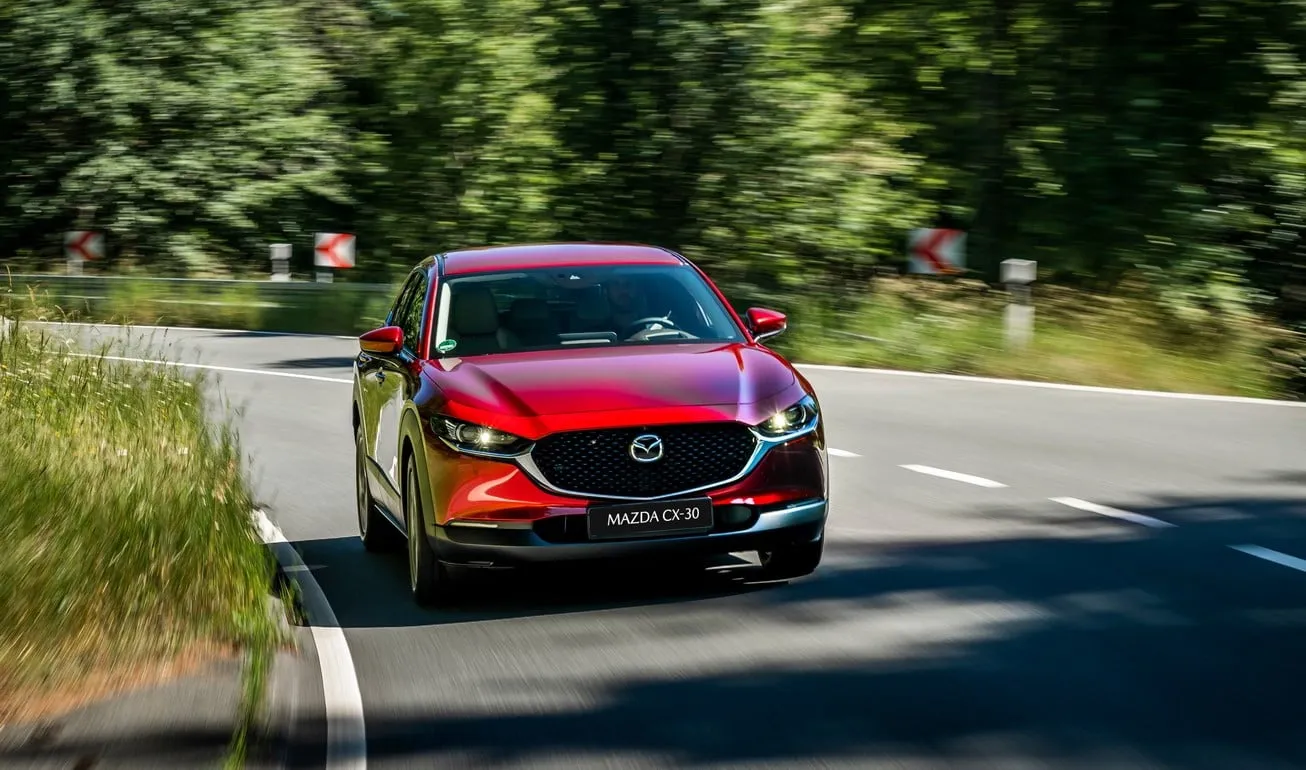 mazda cx 30 soul red crystal