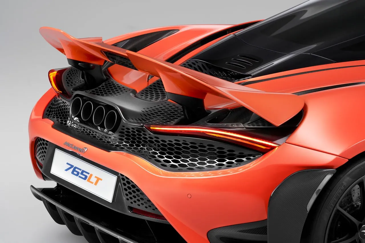 mclaren 675lt exhaust system