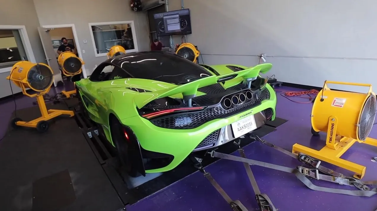 mclaren 765lt dyno 1