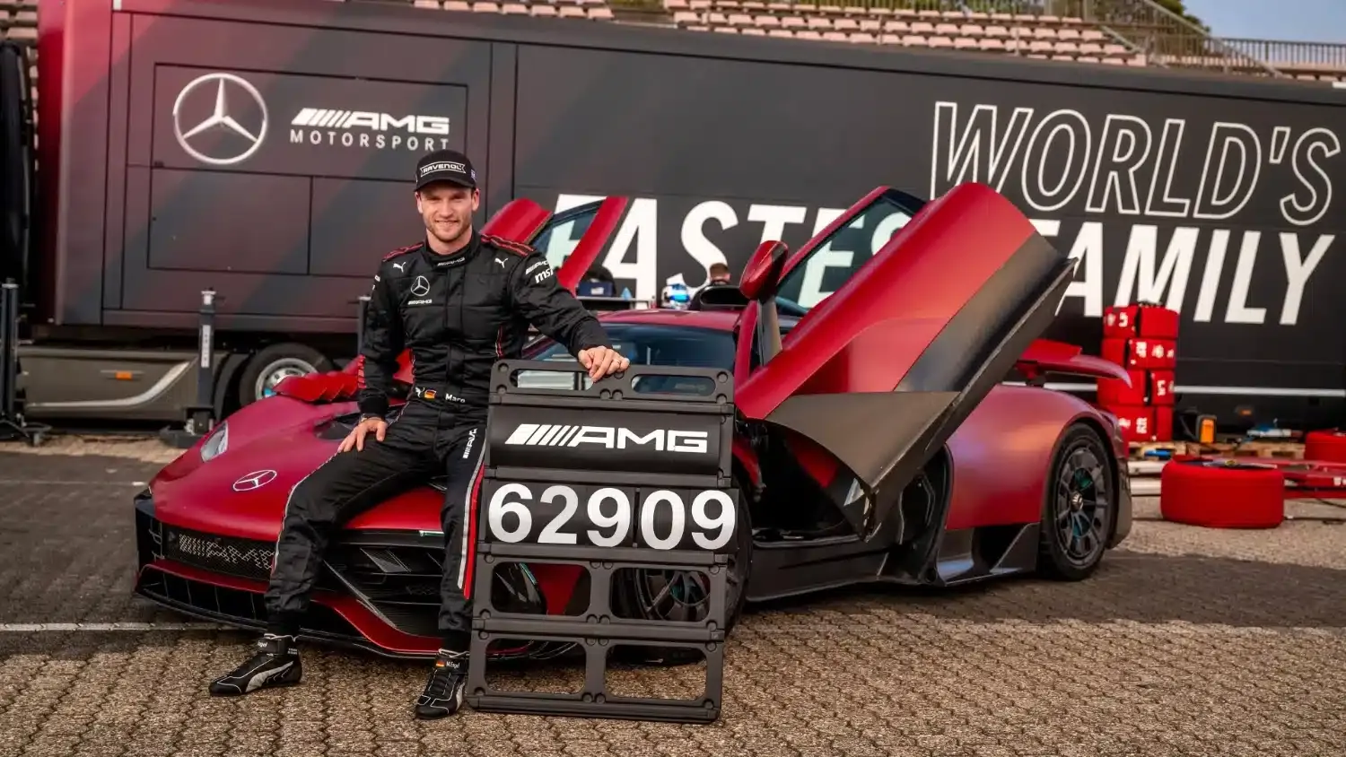 mercedes amg one nurburgring record 4