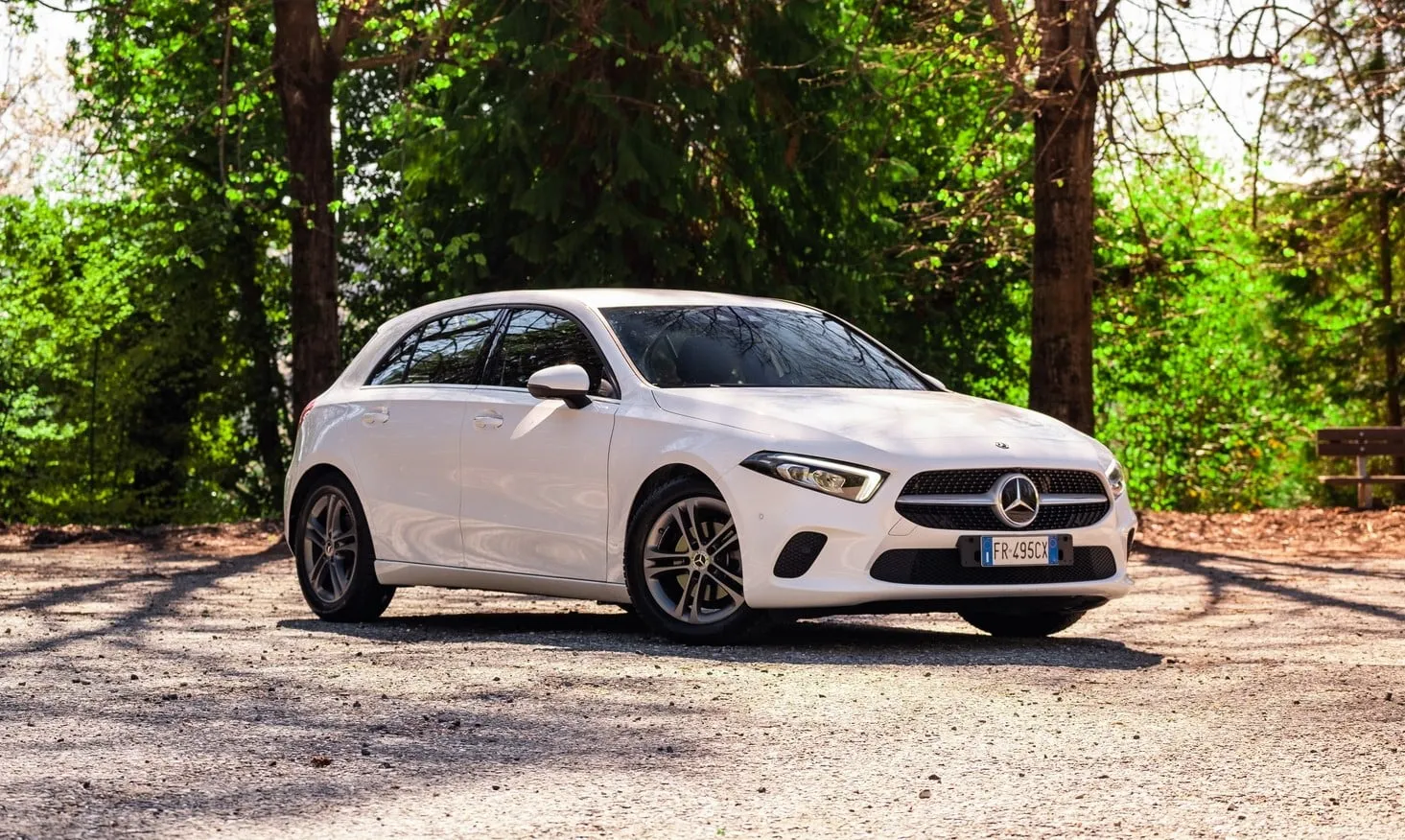 mercedes classea 180d bianca