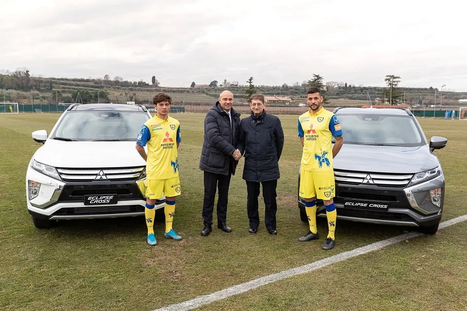 mitsubishi first partner chievo verona giuseppe lovascio luca campedelli