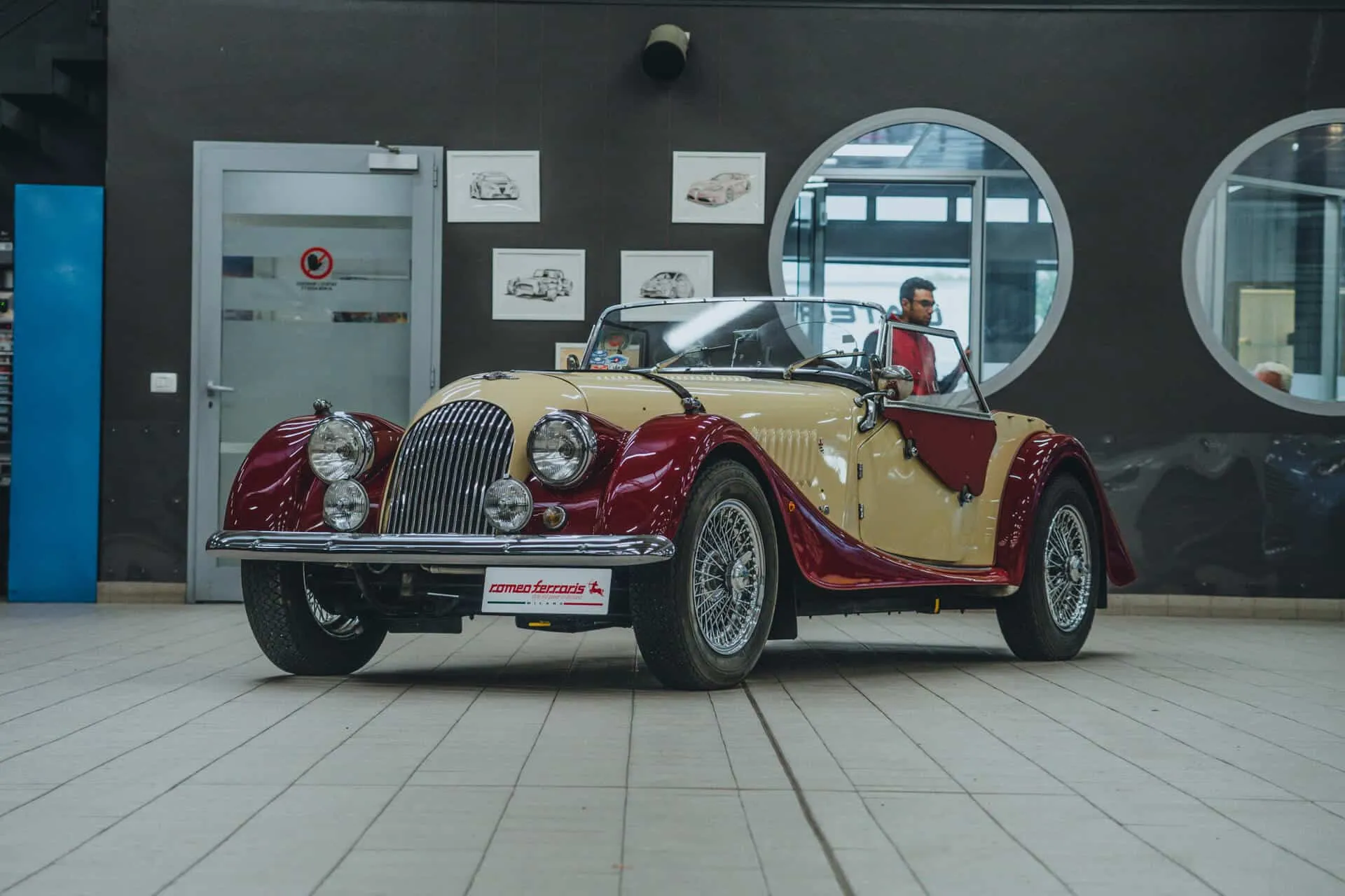 morgan plus four romeo ferraris 00071
