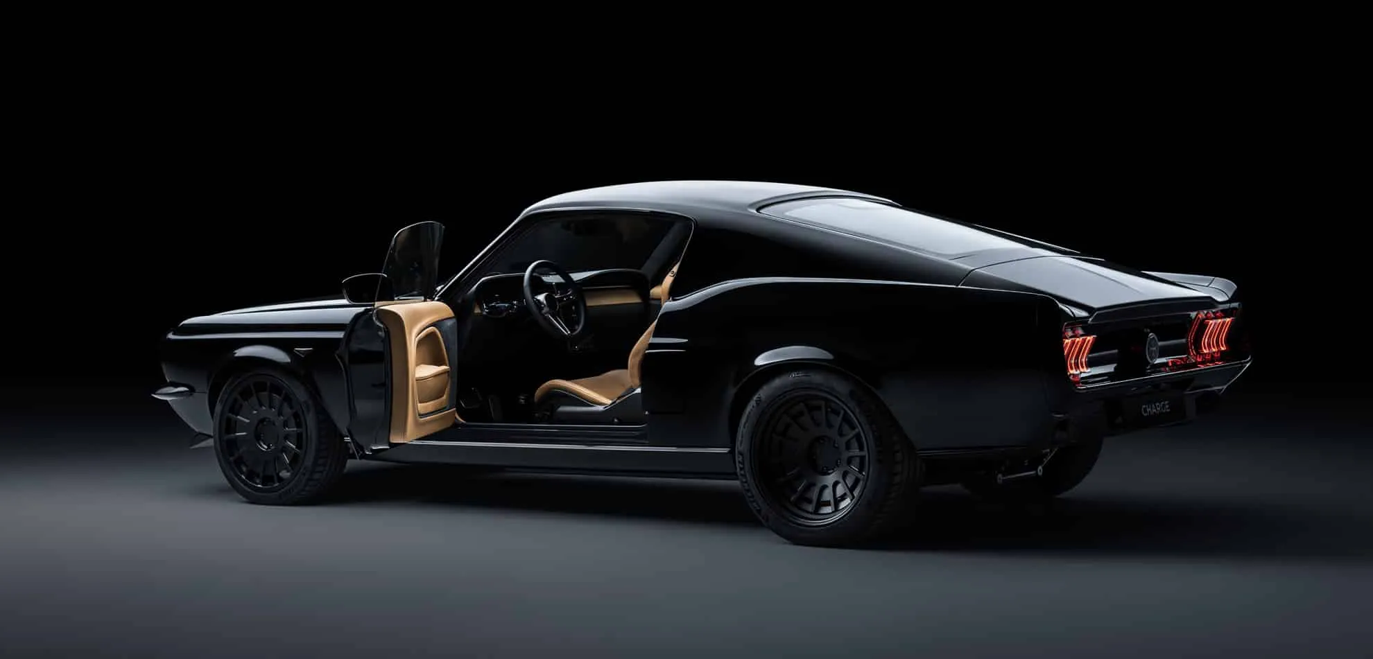 mustang v8 elettrica fastback