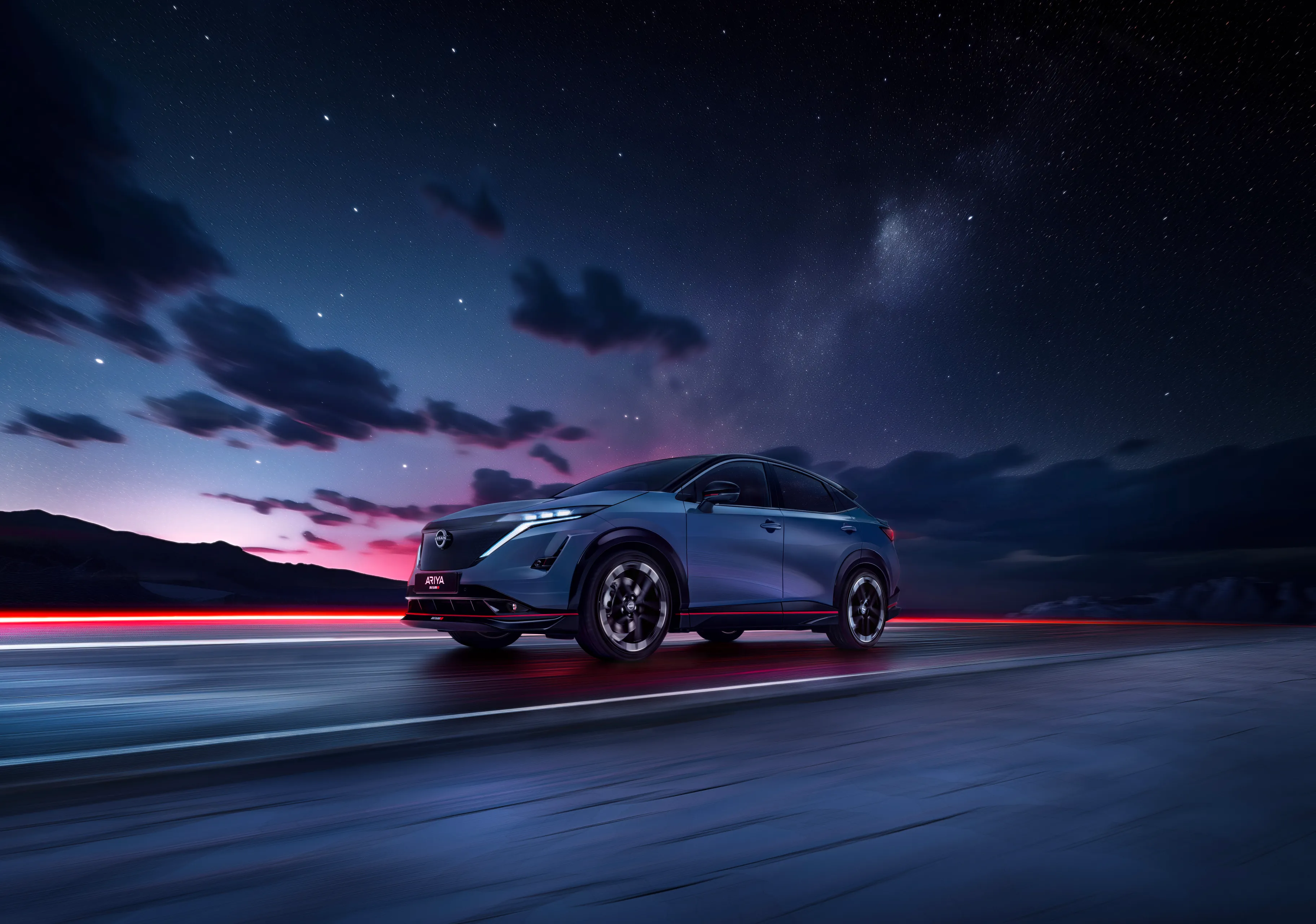 nissan ariya nismo dynamic front
