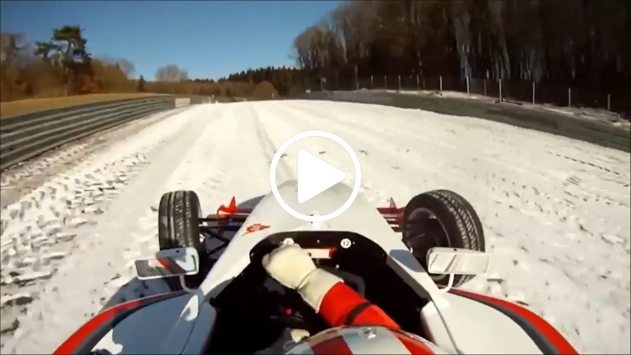 nordschleife with snow video