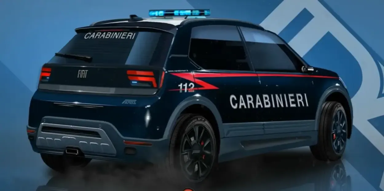 nuova panda carabinieri