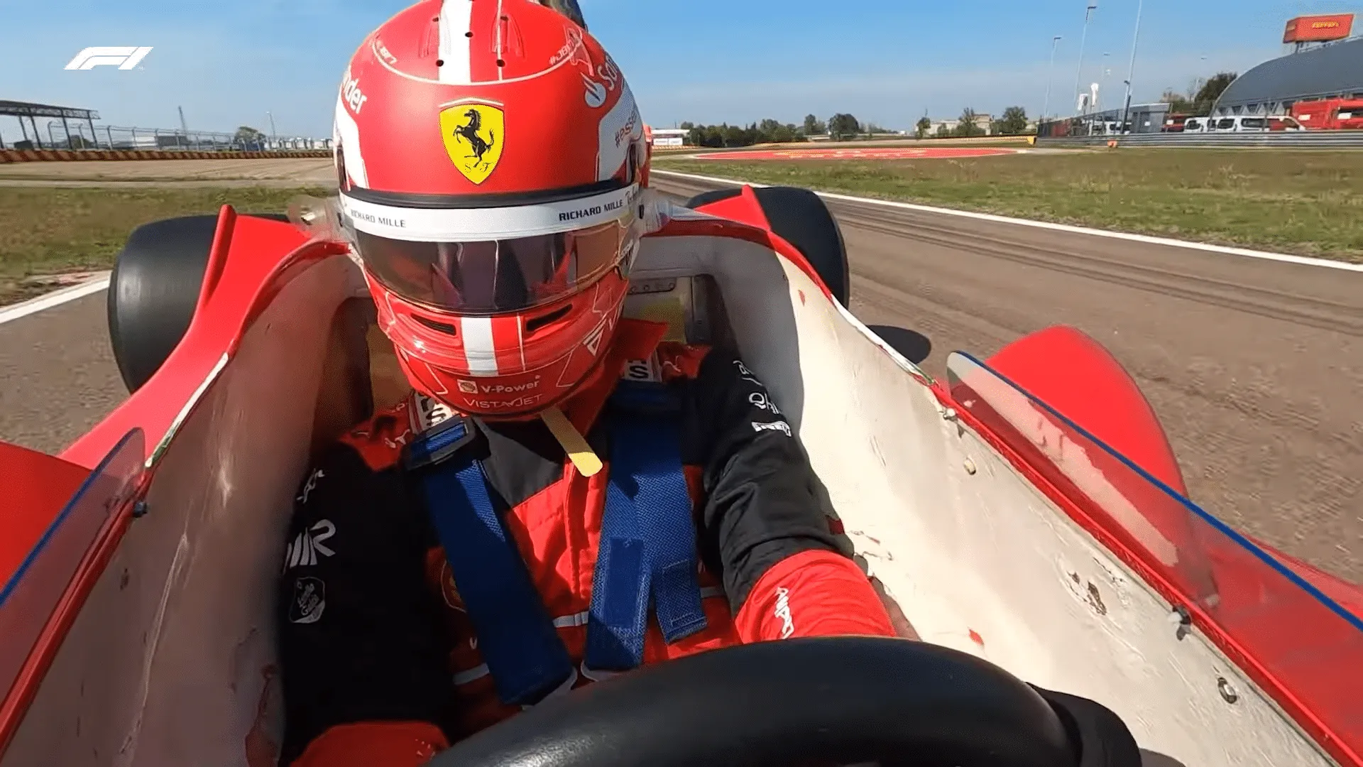 onboard leclerc ferrari villeneuve