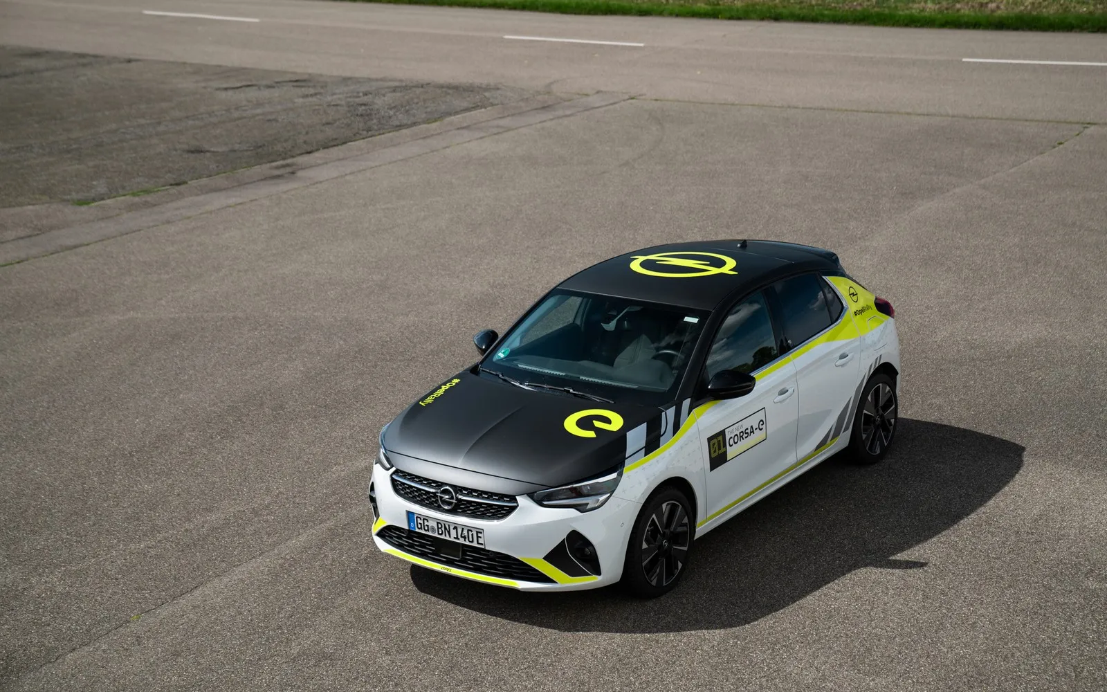 opel corsa e rally design kit anteriore