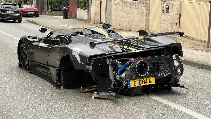 pagani zonda hp barchetta incidente croazia