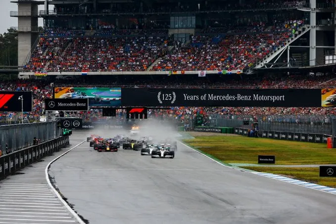 partenza gp germania 2019