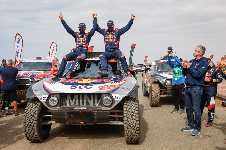 peterhansel boulanger winner dakar 3