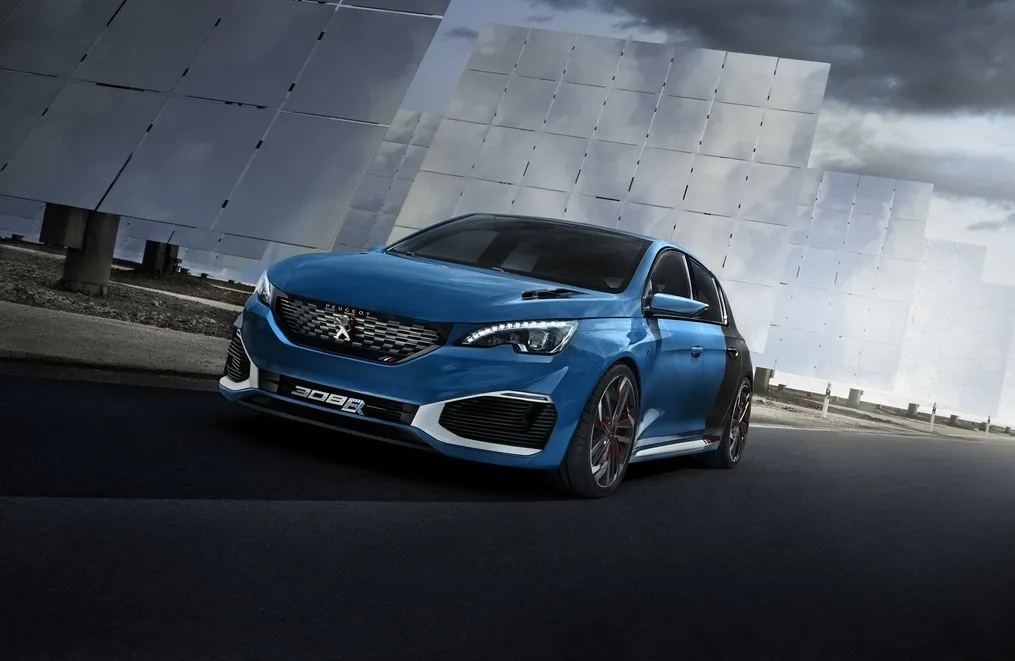 peugeot 308 r hybrid copertina