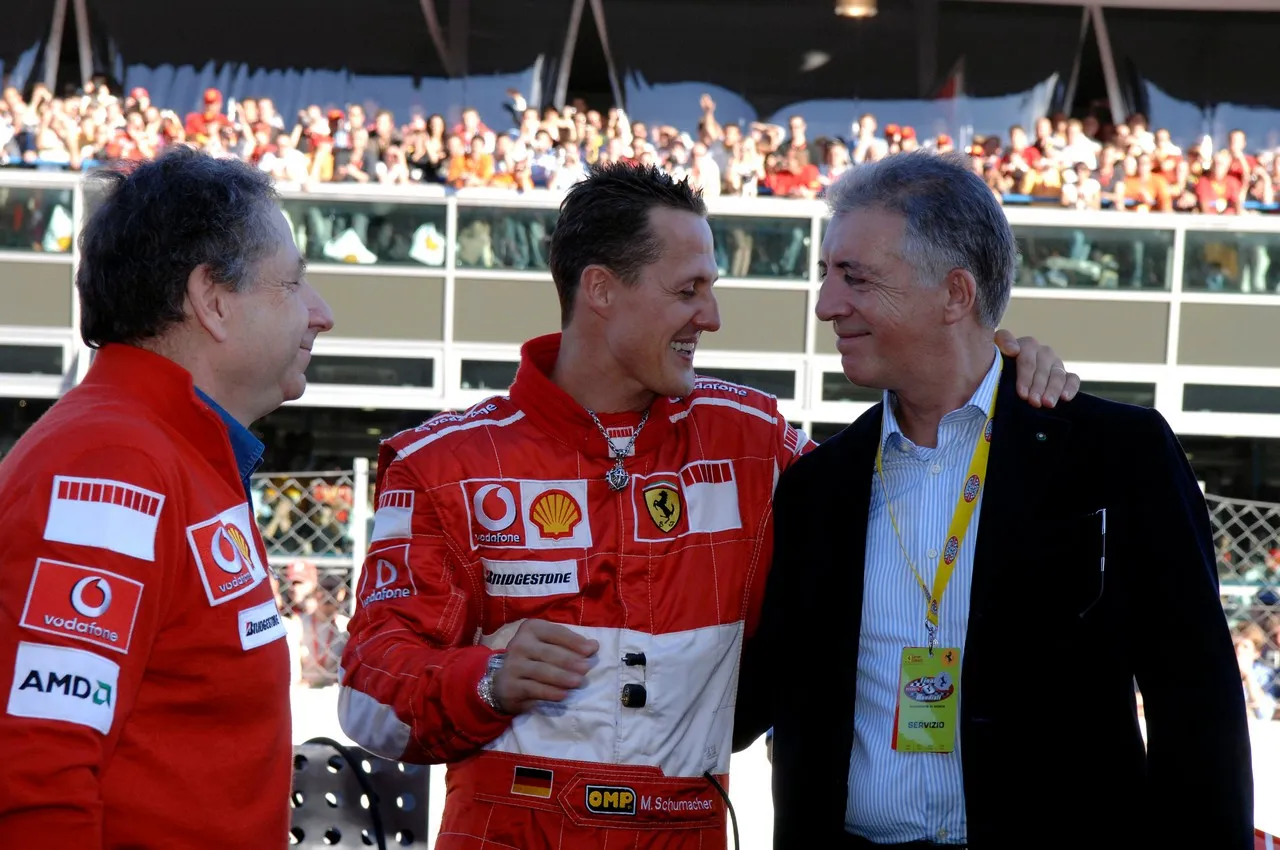 piero ferrari michael schumacher