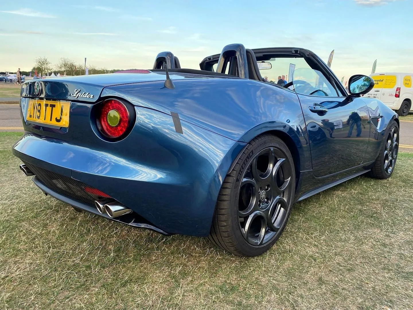 rear alfa romo spider