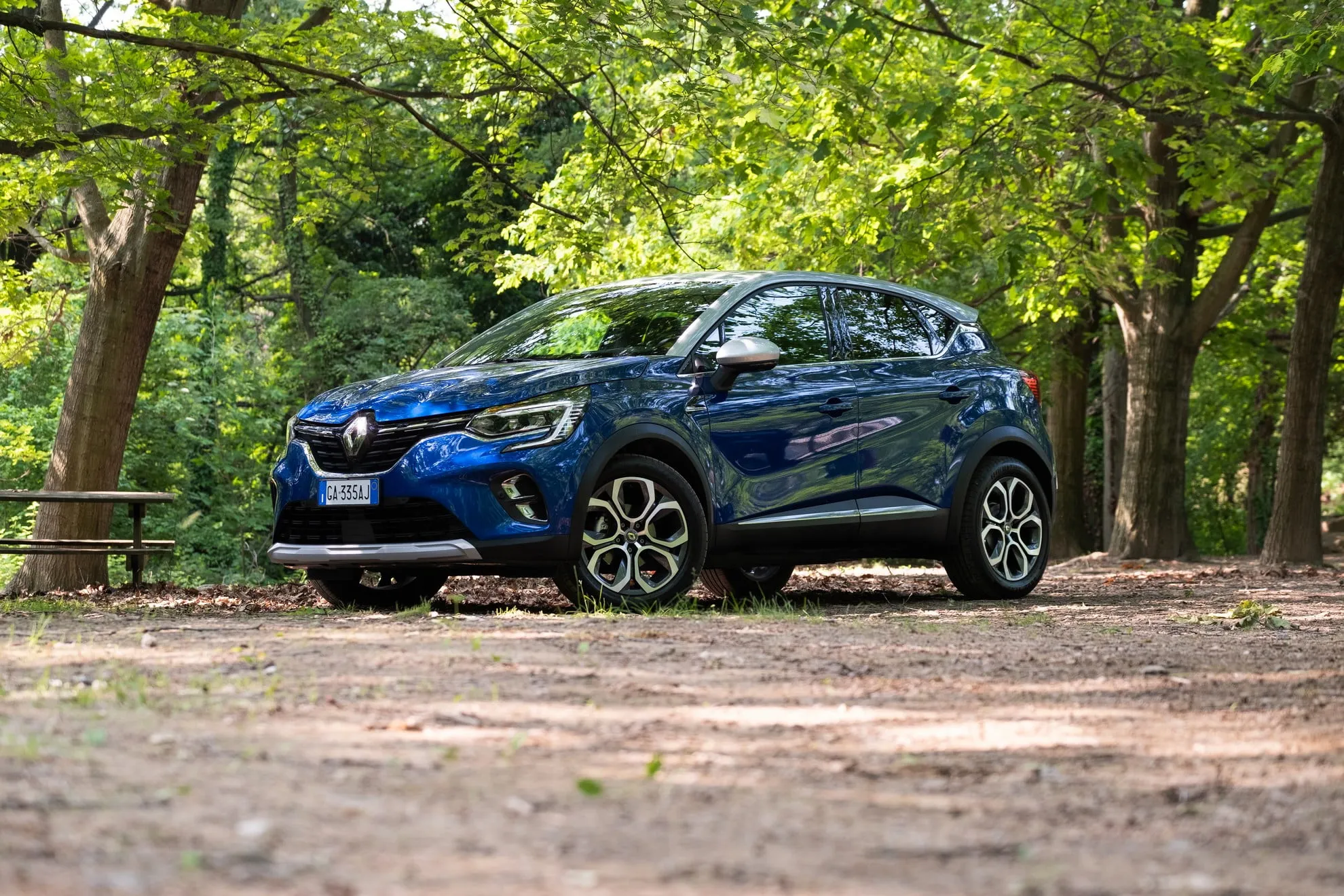 renault captur 2020 blue iron
