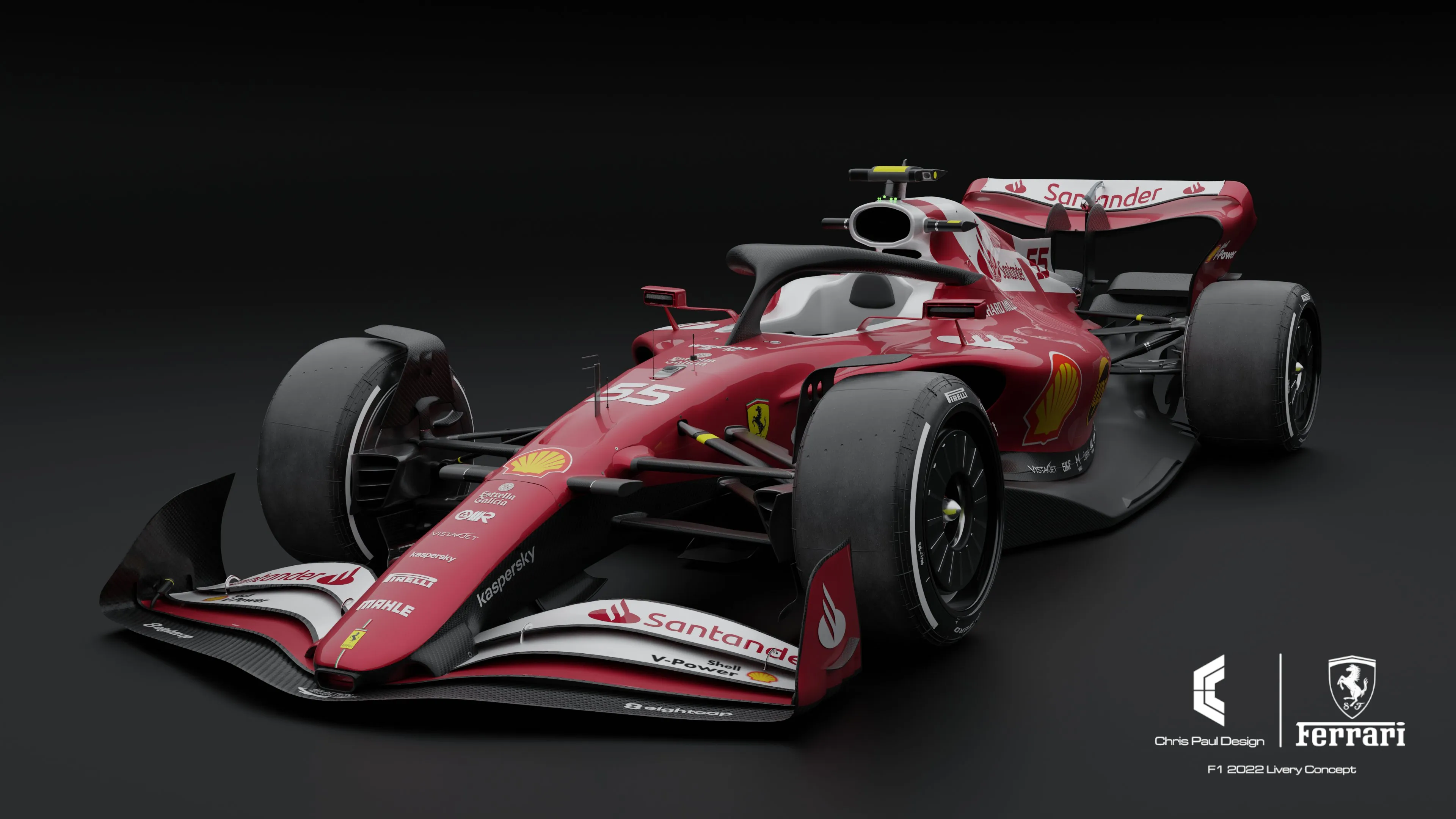 render ferrari f1 2022