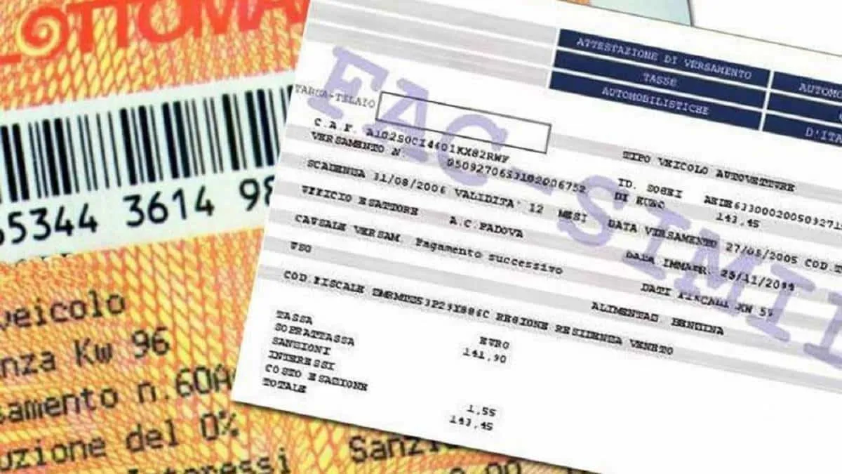 scadenza bollo auto