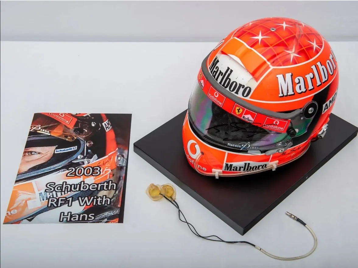 schumacher memorabilia