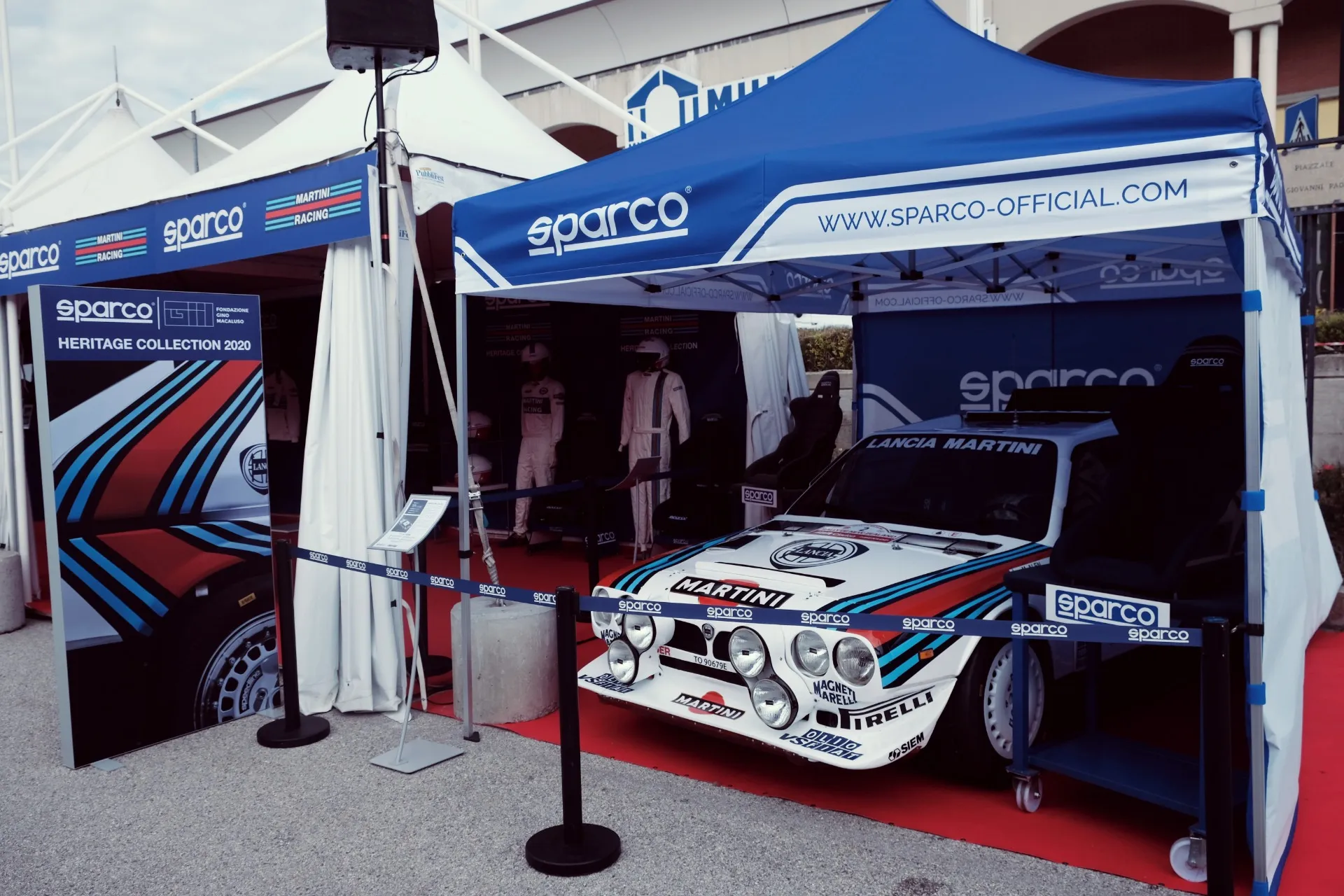 stand sparco rally legend 2020