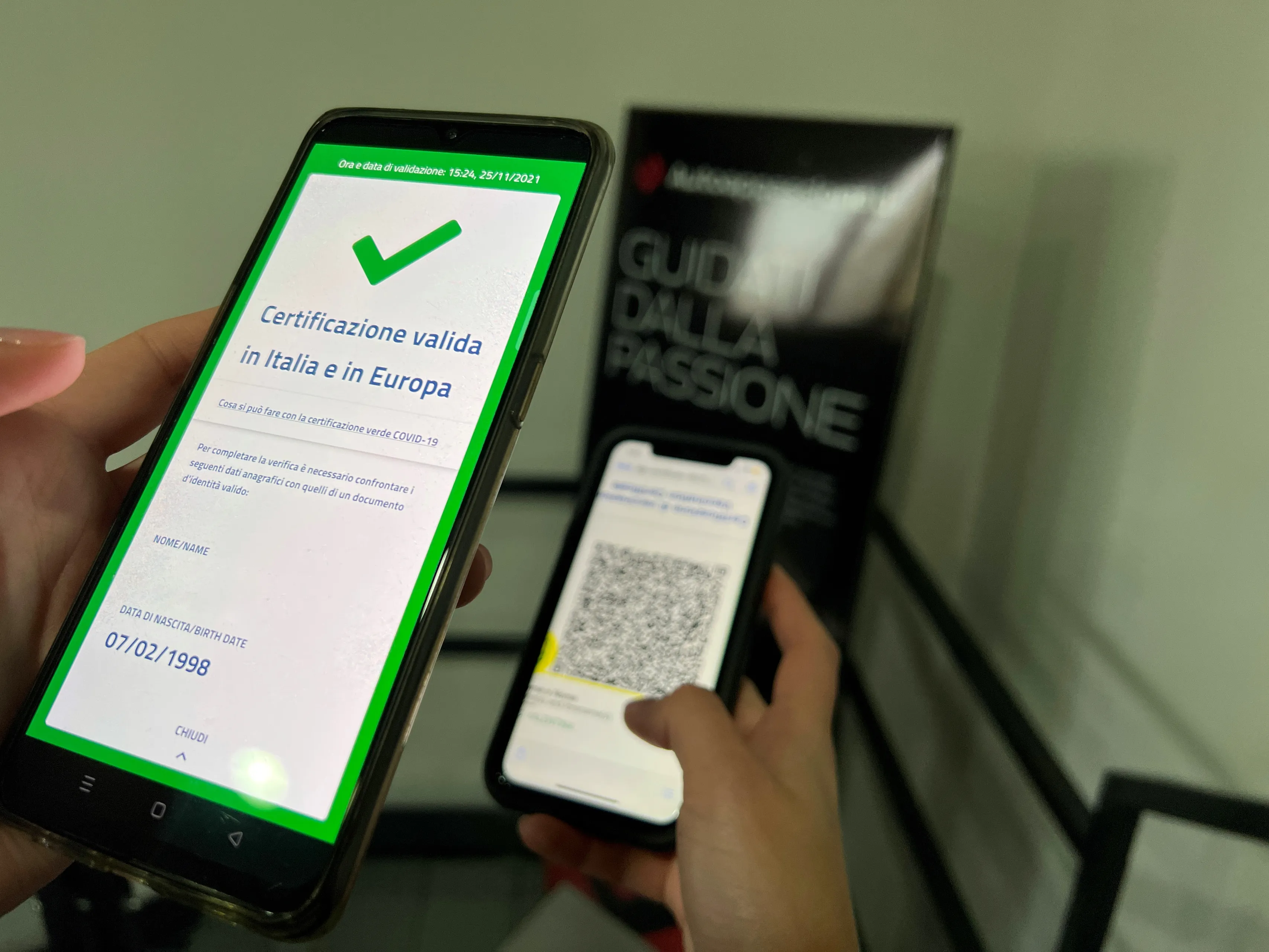 super green pass at autoappassionati