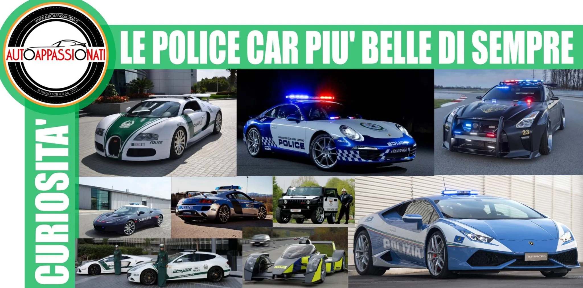 supercar della polizia