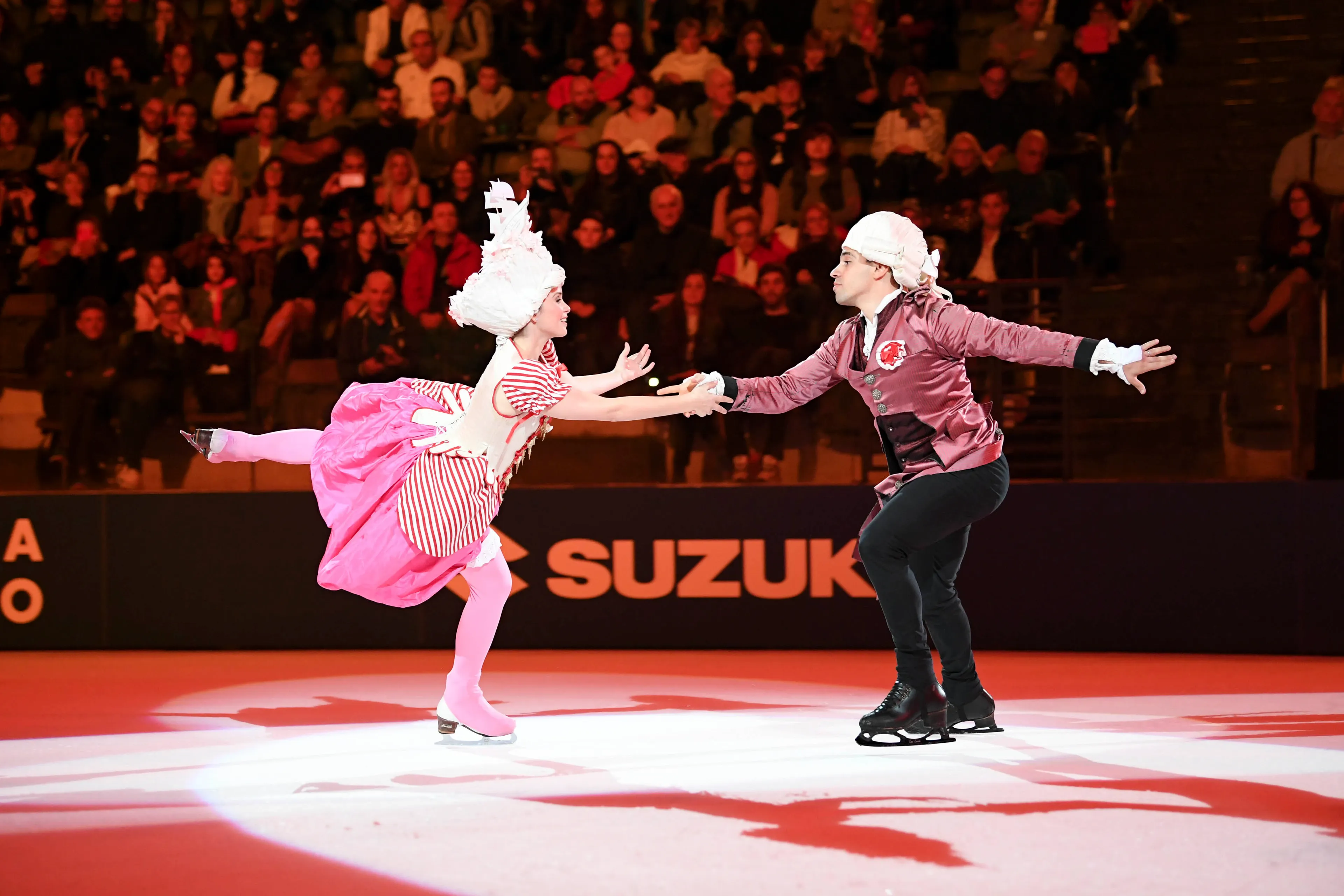 suzuki e le stelle di opera on ice in tv
