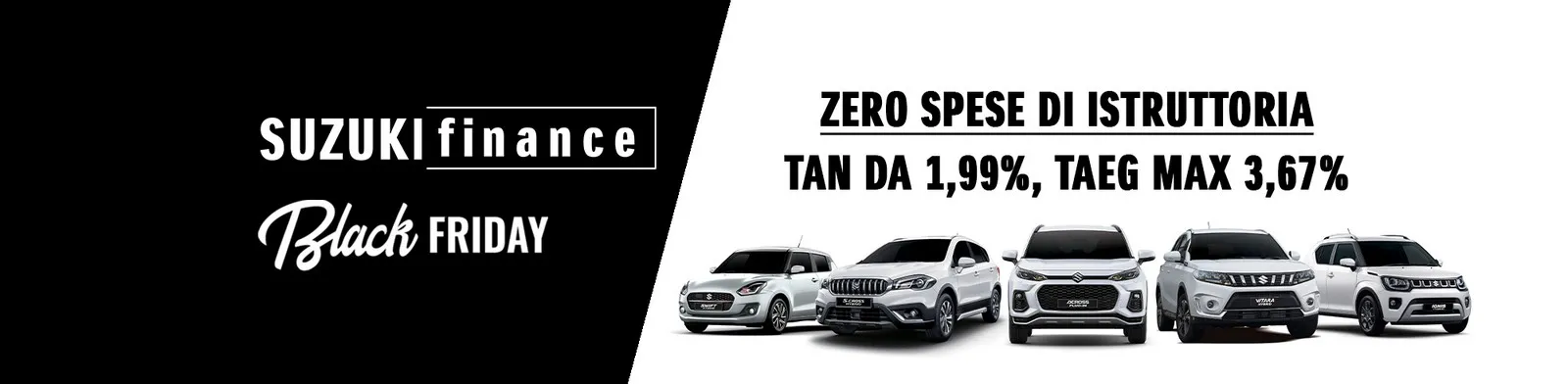 suzuki finance black friday