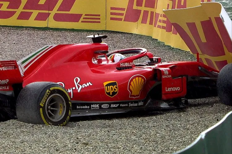 vettel crash gp germania f1