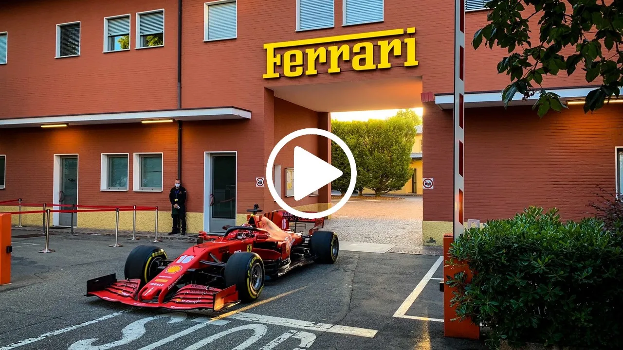video leclerc maranello